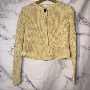 Brunello Cucinelli Knit Cropped Cardigan Sweater